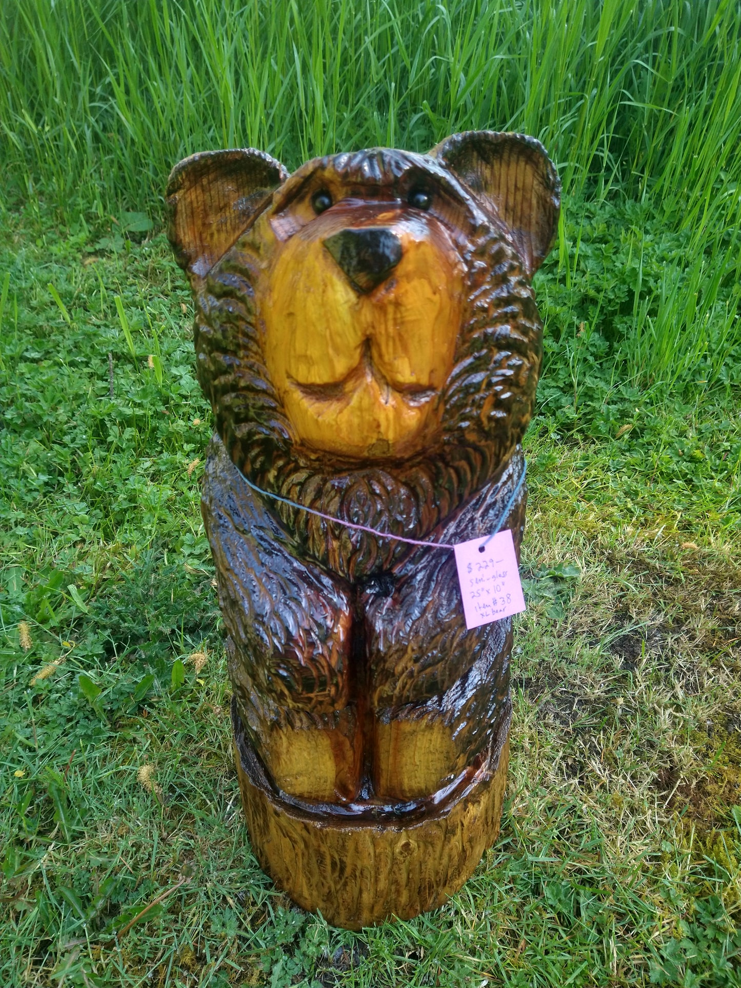 Bear: Big Papa, 25" tall, semi-gloss (Item #38)